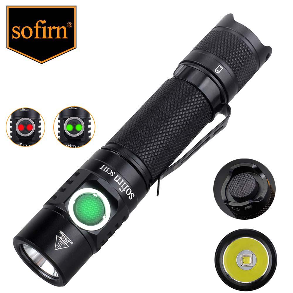 Фонарик Sofirn SC31T SST40, 2000 люмен