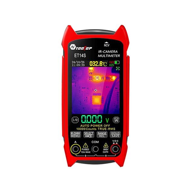 Мультиметр TOOLTOP ET14S с тепловизором (240*240, 25Hz)